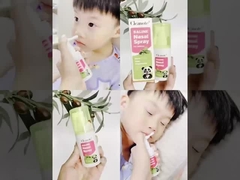60 ml de refrescante relajante CleaNote Solución Salina de menta Spray Nasal para niños