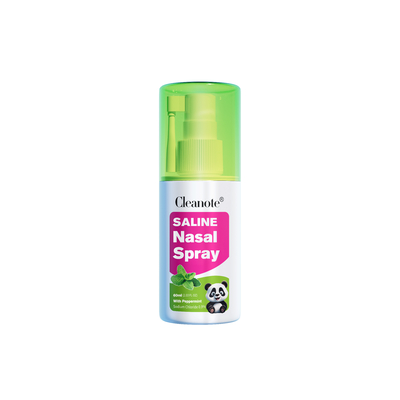calidad Niños Solución salina de menta Solución salina para nariz 60 ml Relajante Refrescante fábrica