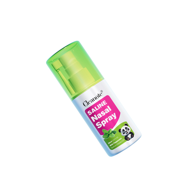 00,9% NaCl Sencillamente bruma nasal salina con menta para la rinitis frío congestionado irritado nariz refrescante relajante